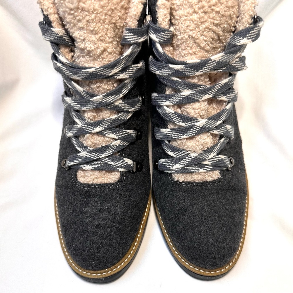 Dr. Scholl’s So Cozy Charcoal Gray Women's Boots Size 7.5 - Picture 4 of 11